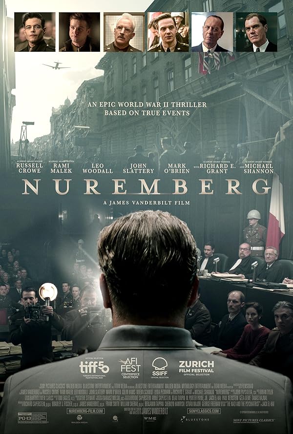 پوستر رسمی فیلم Nuremberg 2025