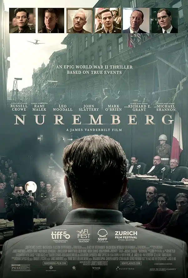 پوستر رسمی فیلم Nuremberg 2025