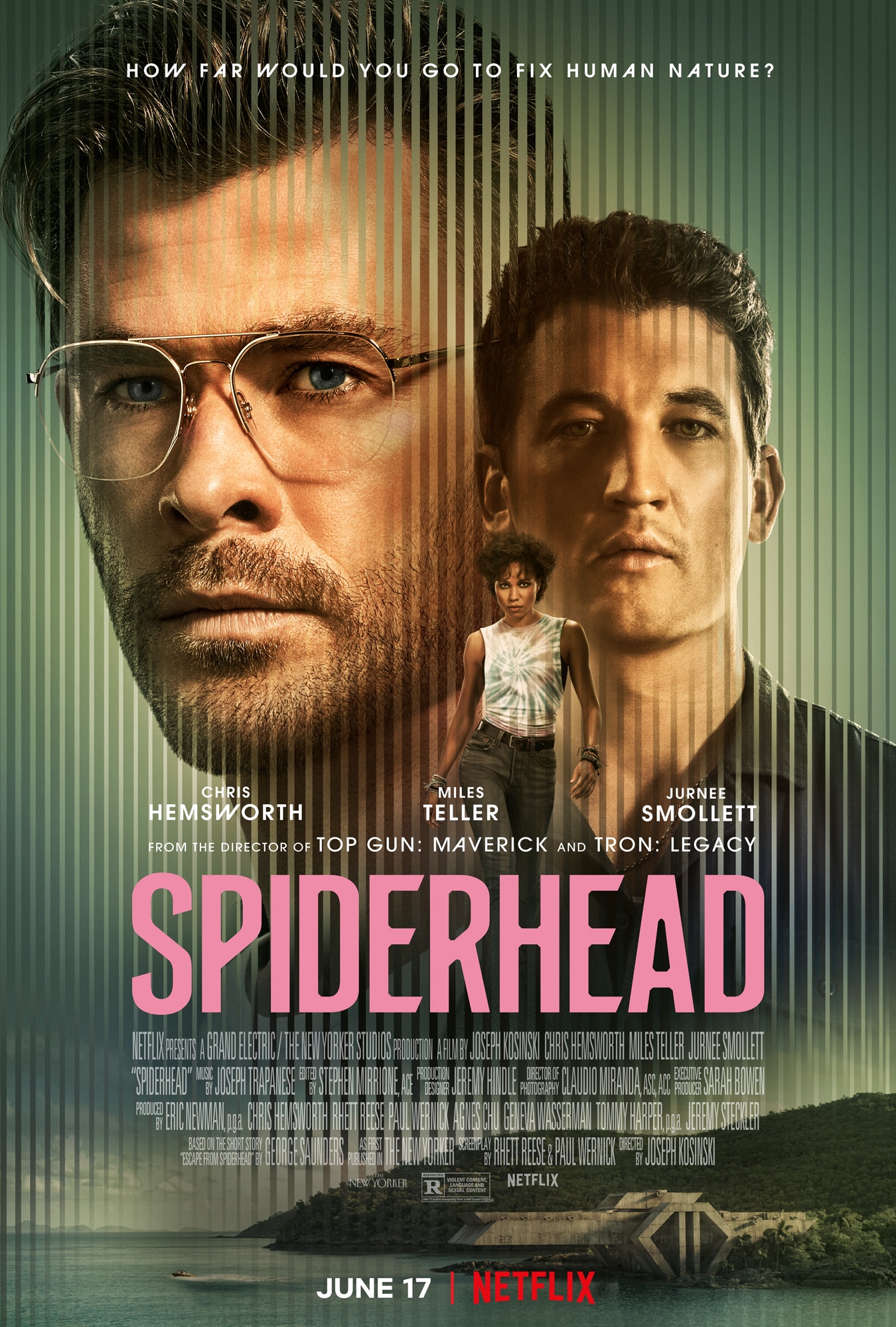 دانلود فیلم Spiderhead - اصل موویز