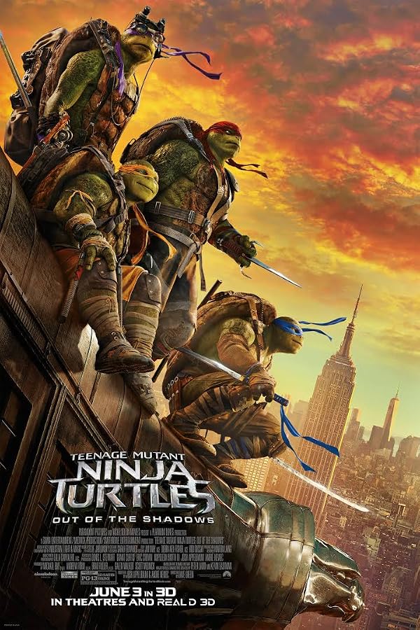 دانلود فیلم Teenage Mutant Ninja Turtles: Out of the Shadows 2016 - اصل موویز