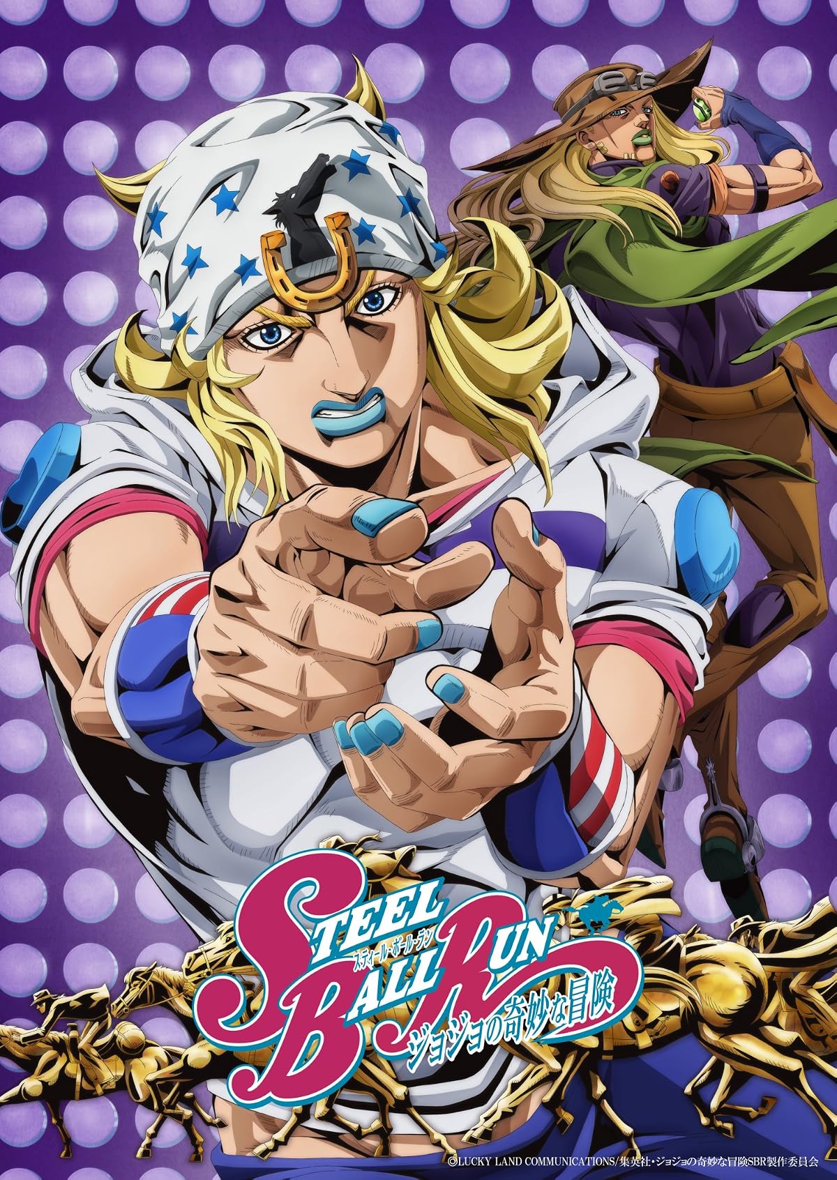 دانلود انیمه Steel Ball Run: JoJo’s Bizarre Adventure - اصل موویز